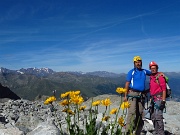 VIA FERRATA AL SENTIERO DEI FIORI DEL TONALE Mercoledi 21 agosto 2013  - FOTOGALLERY